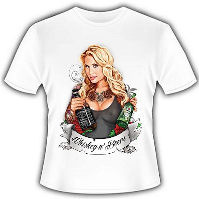 Camiseta Whiskey n' Beers