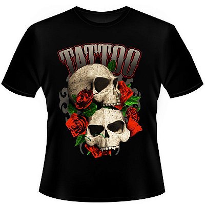 Camiseta Skull Tattoo