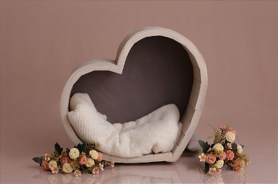 Tina Coração Newborn 16 cm