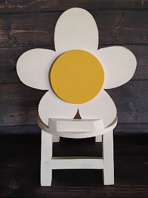 Props para ensaios fotográficos, cadeirinha margarida
