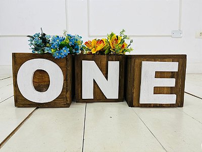 Props Cubos para ensaios fotográficos One Two