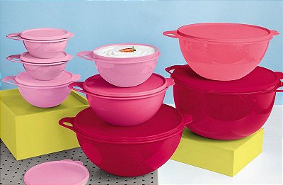 Tupperware Tigela Criativa - Kit com 8 peças - PDA 06/2020