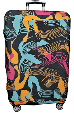 Capa para mala de viagem Suplex Abstrato
