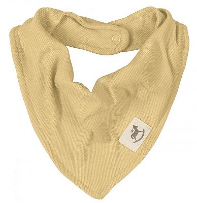 Babador Bandana - Amarelo Palha