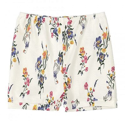 Short em Suedine - Jardim de Flores