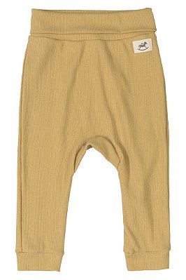 Calça em Ribana - Amarelo Cornsilk