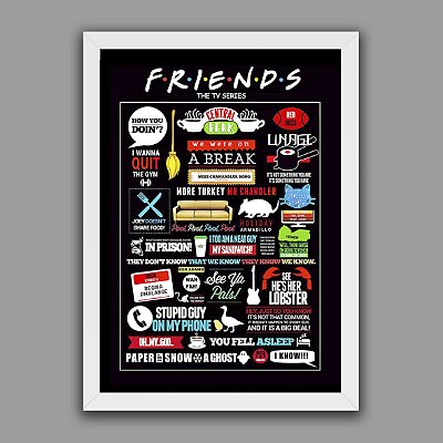 Quadro Friends Referências