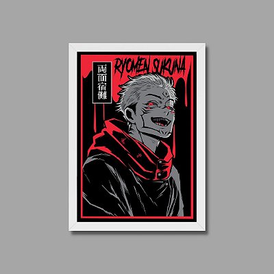 Quadro Jujutsu Kaisen (modelo 3)