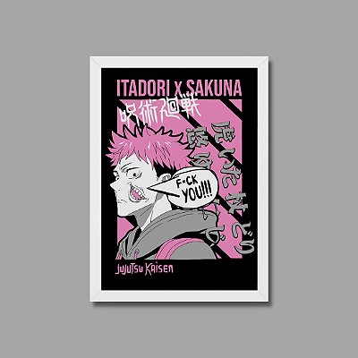 Quadro Jujutsu Kaisen (modelo 8)