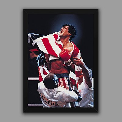 Quadro Rocky Balboa IV