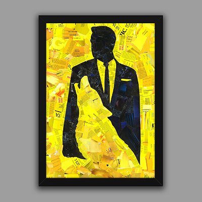 Quadro O Lobo de Wall Street