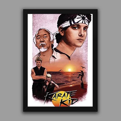 Quadro Karate Kid