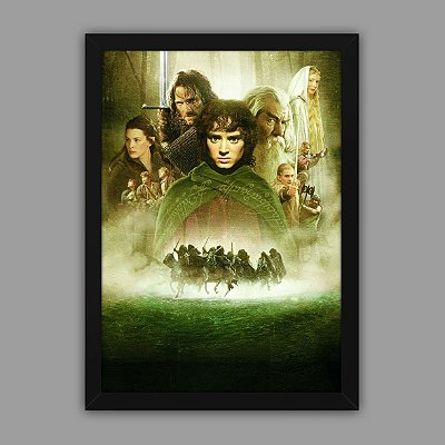 Quadro O Senhor dos Anéis - A Sociedade do Anel