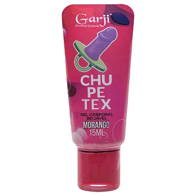 Gel Aquecedor Sabor Morango ! Para Fazer uma Chupetex e Deixar o Boy Louco por Você ! Use no Pênis e Escroto - Destinado + 18 Anos