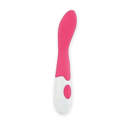 Vibrador Ponto G Silicone Superior Soft Touch com 30 Vibrações (cor pink) em Rio Preto