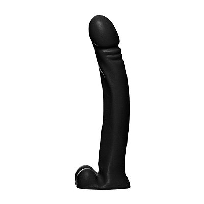 Pênis Africano - Negro - Tamanho Gigante - Com Escroto - 29,0 cm x 4,0 cm