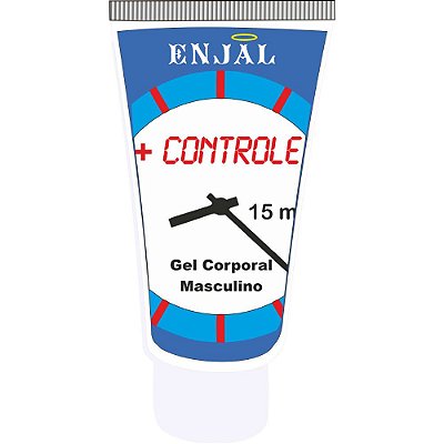 + Controle Gel Masculino Retardador da Ejaculação - 15 ml