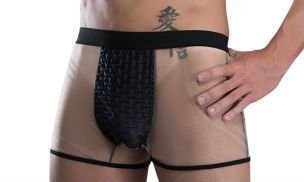 Cueca Sensual Nude - Transparência - Tamanho Único