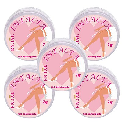 Intacta Gel Adstringente Feminino - 7g - Kit 05 Un - Preço de Atacado