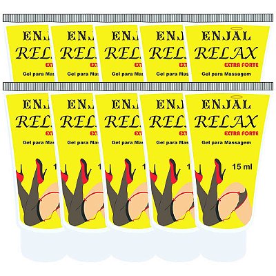 Relax Gel para Sexo Anal 15 ml 10 Und. (PREÇO DE ATACADO)