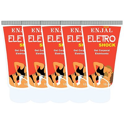 Eletro Shock - Vibratório Excitante - 15 ml - 05 Un