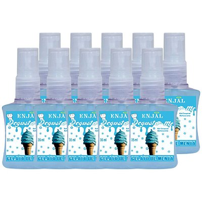 Gel Refrescante - Gelato de Menta - 35 ml - 10 Un