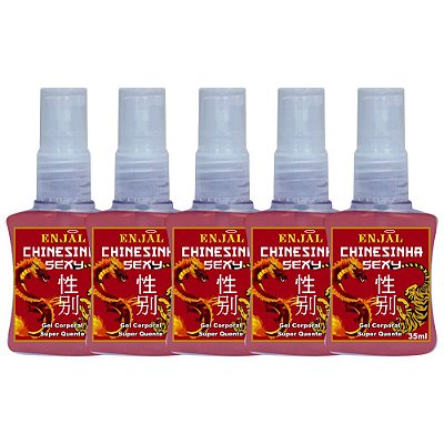 Chinesinha Sexy - Spray Aquecedor - 35 ml - 05 Un