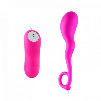 Plug Anal de Silicone com - 12 Funções de Vibração