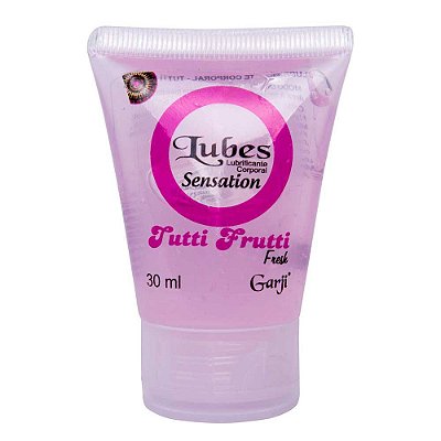 Gel Lubrificante Tutti-Frutti - Refrescante - 30 ml