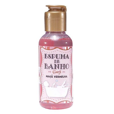 Espuma de Banho Afrodisíaca Maçã Vermelha - Linha SPA 120 ml - Rio Preto