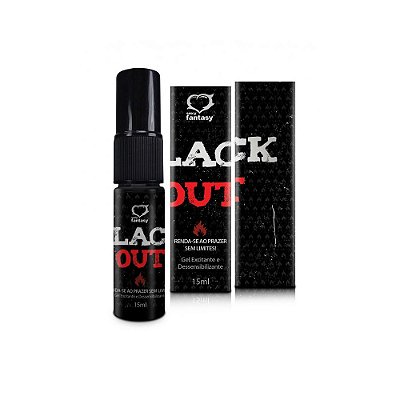 Black Out - Dessensibilizante Anal - 4 Funções