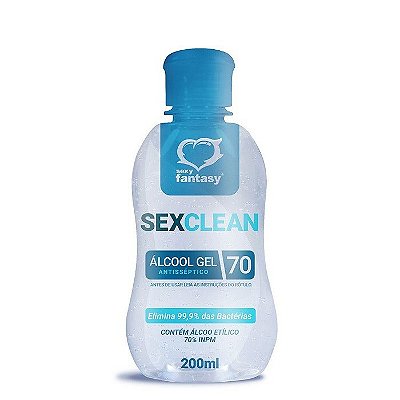 Gel Higienizador - Sex Clean - Brinquedos Eróticos - 200ml