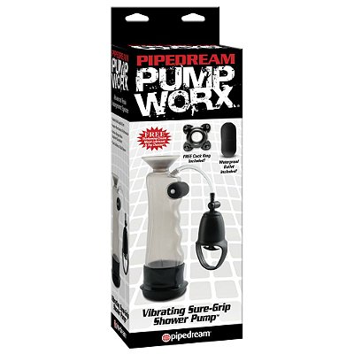 Desenvolvedor Peniano - Pump Worx Vibrating - Leve Grátis 1 Big Boy