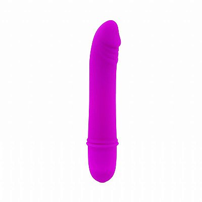 Vibrador Clássico Feminino - Ponta Formato de Glande - Estimula o Prazer da Mulher - 10 Modos Vibração - Material Macio e Atóxico - Não Tem Contra Indicações - Produto Destinado para +18 Anos