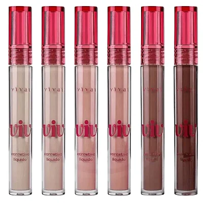 Corretivo Líquido Para Pele Viv Cores 2.0 Vivai 4,5Ml - Rio Preto e Ribeirão