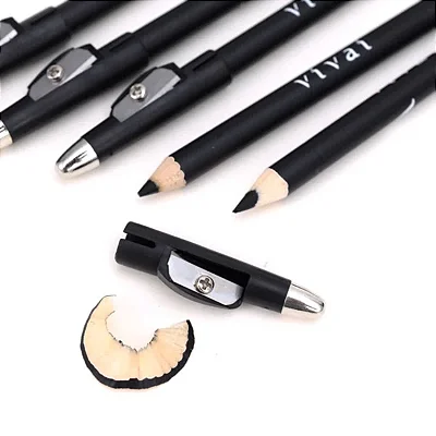Lápis Preto Com Apontador Vivai - 01 Unidade- Maquiagem em Oferta: Rio Preto e Ribeirão