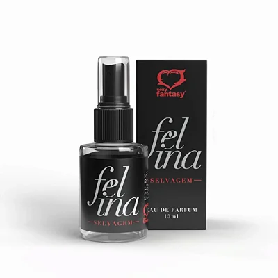 Felina Selvagem Perfume Feminino | Sexy Fantasy 15ml | Rio Preto e Ribeirão