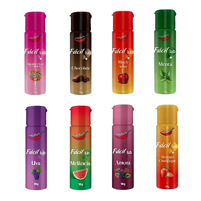 Gel Oral Beijável Fácil Lub 18g Chillies 01 Un – Sabores Diversos | Entrega Rápida Rio Preto e Ribeirão