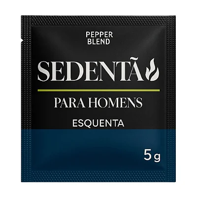 Gel Estimulante Masculino Sedentão Pepper Blend 5g - Castelo dos Prazeres Rio Preto