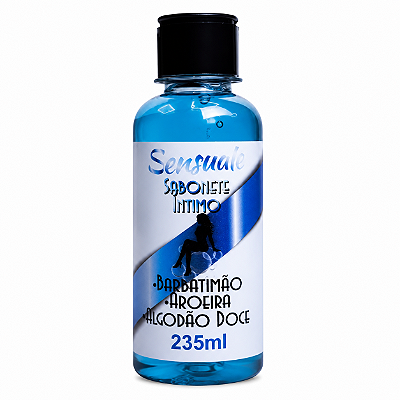 Sabonete Íntimo Sensuale Barbatimão e Aroeira Aroma Algodão Doce Garji 235ml