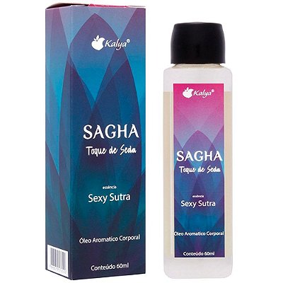 Óleo para Massagem Toque de Seda Sagha Sexy Sutra 60ml