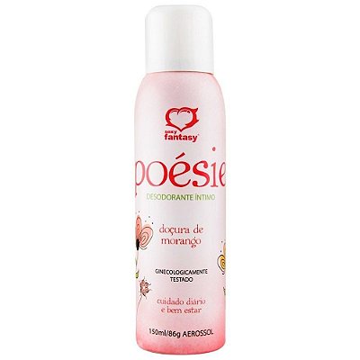 Desodorante íntimo Feminino Doçura de Morango - 150ml