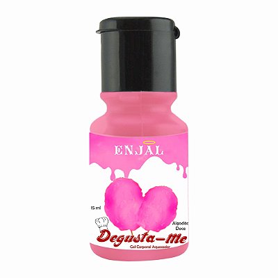 Para Sexo Oral - Gel Aquecedor - Sabor Algodão Doce - 15ml - Enjal