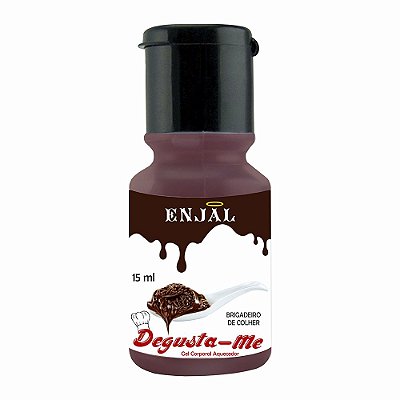 Gel Aquecedor - Sabor Brigadeiro de Colher - 15ml - Enjal - (Use no Sexo Oral)