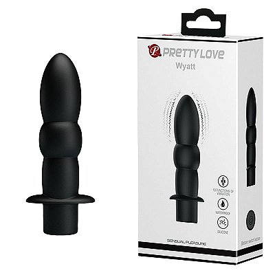 Plug Anal com Vibro - Wyatt - Pretty Love - Importado