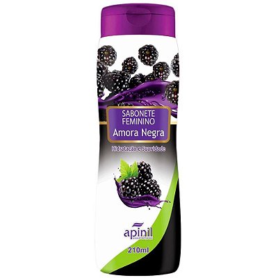 Sabonete íntimo Feminino Amora Negra 210 ml