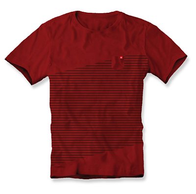 Camiseta Pocket Red