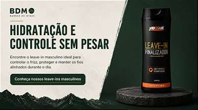 Banner Leave in Cabelo Masculino