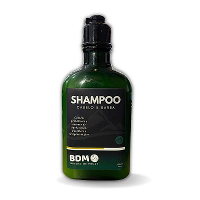 Shampoo Para Barba&Cabelo Barbas de Minas 180ml
