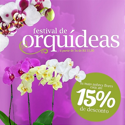 Promoção de orquídeas